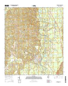 Leakesville 2015 topographic map thumbnail