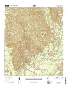 Leakesville SW 2015 topographic map thumbnail