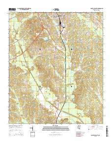 Louisville South 2015 topographic map thumbnail