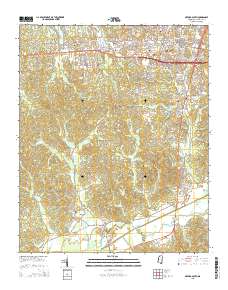 Oxford South 2015 topographic map thumbnail