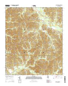 Poplar Creek 2015 topographic map thumbnail
