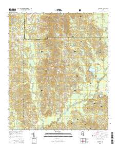 Polkville 2015 topographic map thumbnail
