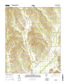 Sarepta 2015 topographic map thumbnail