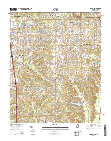 Pleasant Hill 2015 topographic map thumbnail