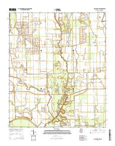 Swan Lake NW 2015 topographic map thumbnail