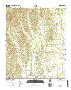 Vardaman 2015 topographic map thumbnail