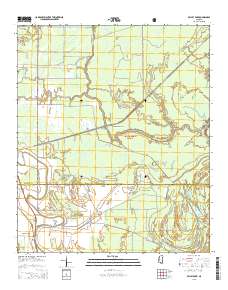 Valley Park 2015 topographic map thumbnail