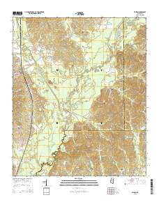 Vaiden 2015 topographic map thumbnail