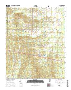 Thaxton 2015 topographic map thumbnail