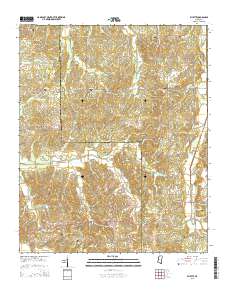 Wyatte 2015 topographic map thumbnail