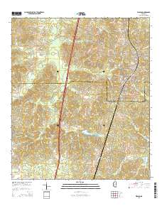 Wesson 2015 topographic map thumbnail