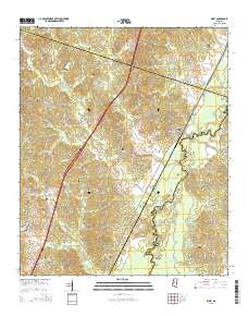 West 2015 topographic map thumbnail