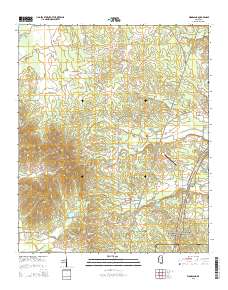 Woodland 2015 topographic map thumbnail