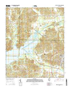 Water Valley West 2015 topographic map thumbnail