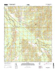 Walnut Grove 2015 topographic map thumbnail