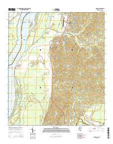 Yokena 2015 topographic map thumbnail