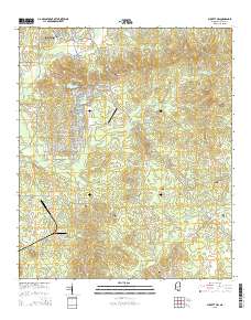 Puckett NW 2015 topographic map thumbnail