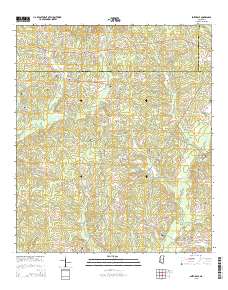 Smithdale 2015 topographic map thumbnail