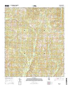 Ruth 2015 topographic map thumbnail