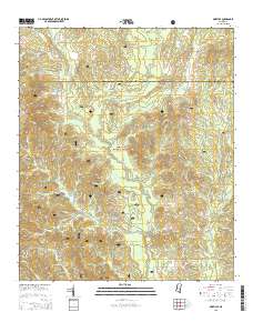 Pineville 2015 topographic map thumbnail