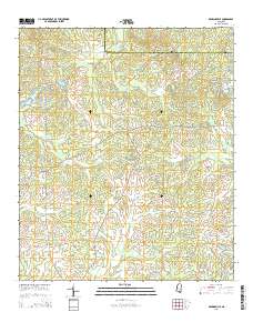 Brownsville 2015 topographic map thumbnail