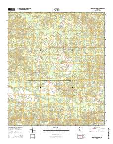 Dabney Crossroads 2015 topographic map thumbnail