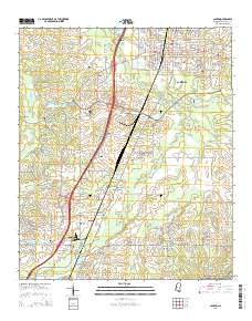 Canton 2015 topographic map thumbnail