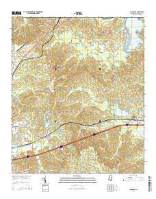 Toomsuba 2015 topographic map thumbnail