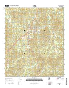 Fayette 2015 topographic map thumbnail