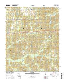 Camp Hill 2015 topographic map thumbnail