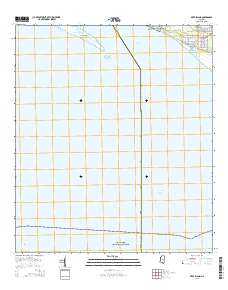 Deer Island 2015 topographic map thumbnail