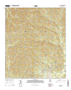 Oak Ridge 2015 topographic map thumbnail
