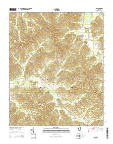Paris 2015 topographic map thumbnail