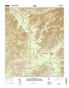 Conehatta 2015 topographic map thumbnail