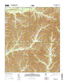 Four Corners 2015 topographic map thumbnail