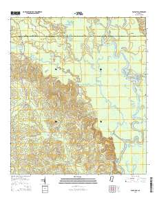 Easen Hill 2015 topographic map thumbnail