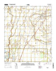 Shaw 2015 topographic map thumbnail