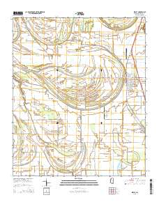 Shelby 2015 topographic map thumbnail