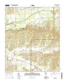 Atlanta 2015 topographic map thumbnail