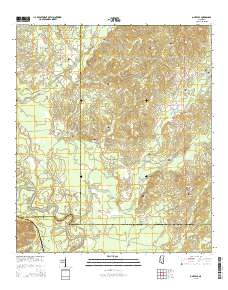 Oak Vale 2015 topographic map thumbnail