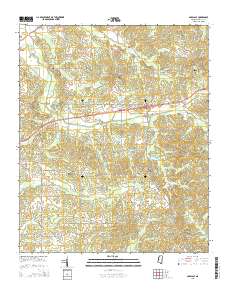 Sardis SE 2015 topographic map thumbnail