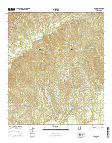 Kingston 2015 topographic map thumbnail