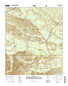 Bradley 2015 topographic map thumbnail