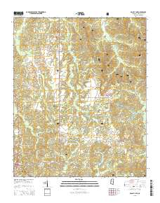 Bagley Lake 2015 topographic map thumbnail