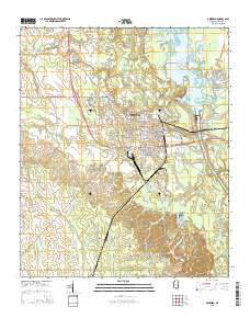 Aberdeen 2015 topographic map thumbnail