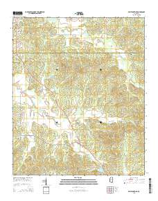 Bellefontaine 2015 topographic map thumbnail