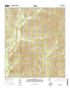 Brewer 2015 topographic map thumbnail