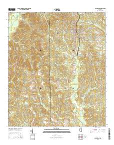 Bay Springs 2015 topographic map thumbnail