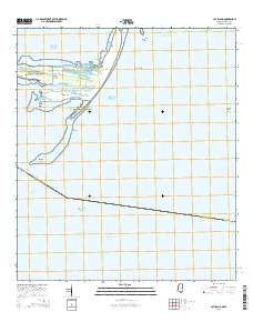 Cat Island 2015 topographic map thumbnail