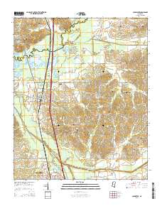 Coldwater 2015 topographic map thumbnail